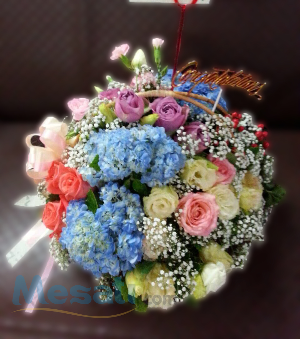 กระเช้าดอกไม้